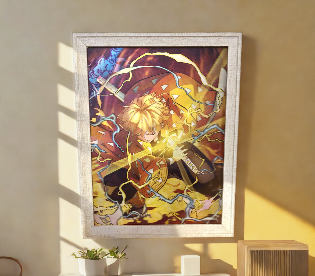 Anime 3D poster